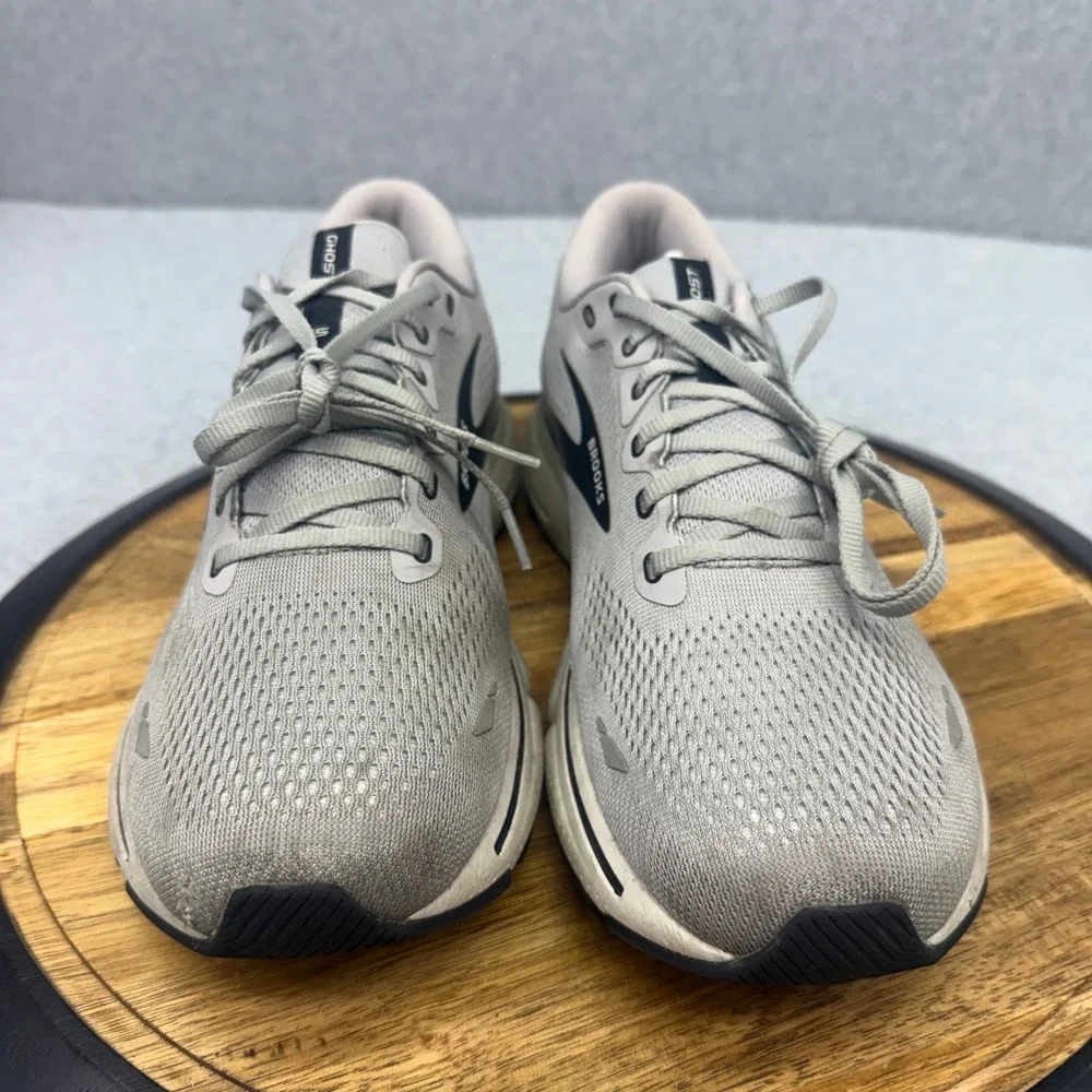 Brooks Ghost 15 Mens Grey Running Shoes 1103931D098 Size 12.5 D